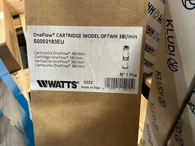 Watts oneflow tac-patroon voor oftwh 38 liter/min (4x) - afbeelding 2 van  3