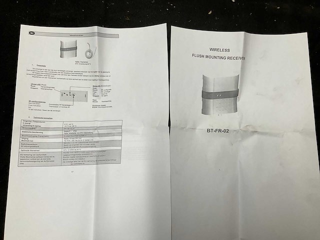 Watts ontvanger thermostaat - afbeelding 2 van  2