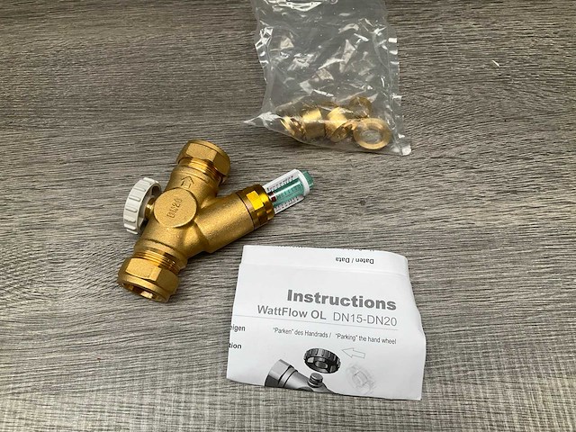 Watts wattflow ol 3498025 inregelventiel - afbeelding 1 van  1