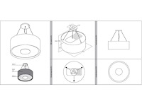 Wave - 2620.201 circo - lamp 900 mm - afbeelding 2 van  4