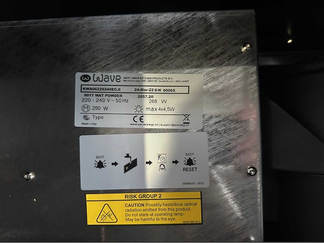 Wave 2057.20 design afzuigkap - afbeelding 3 van  8