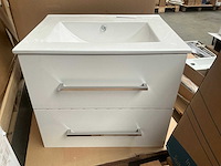 Wave design badmeubel wit 60cm - afbeelding 1 van  3