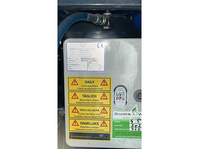 Wave weed control - midseries 22/8 - onkruidverdelger - afbeelding 8 van  9