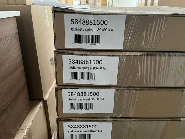 Wavedesign giulietta spiegel 80x60cm - afbeelding 3 van  3