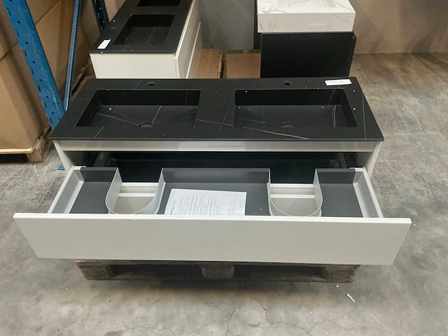 Wavedesign lucido base wit badmeubel 120cm - afbeelding 7 van  7