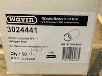 Wavin - gr 1” - 3024441 - doos á 50 stuks elektro sokken (5x) - afbeelding 2 van  2