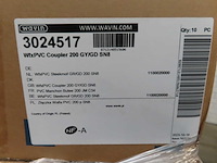 Wavin - wafix pvc 200mm - steekmof (80x) - afbeelding 4 van  4