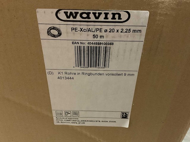 Wavin 20x2.25mm doos á 50m meerlagenbuis met isolatiemantel - afbeelding 2 van  3
