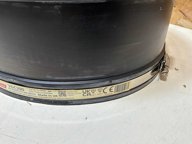 Wavin flexibele rechte koppeling vipseal bereik 290-265mm - afbeelding 5 van  7