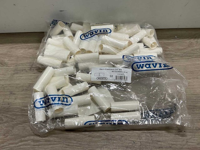 Wavin sok 3/4” wit - afbeelding 3 van  3