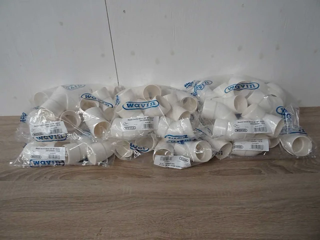Wavin wadal - pvc bocht 45° (60x) - afbeelding 2 van  3