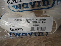 Wavin wadal - pvc bocht 45° (60x) - afbeelding 3 van  3