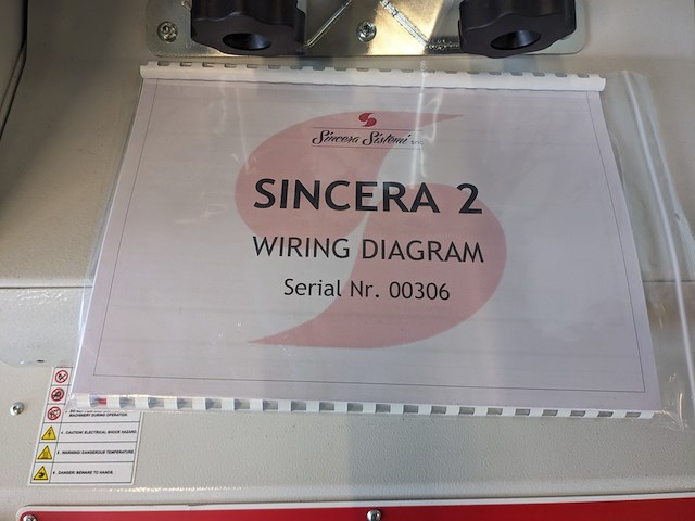 Wax / dip machine, sincera, 2, wit / rood, 2019 - afbeelding 15 van  17