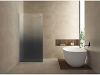Wb - 20.3560 - glasplaat slim rook naar helder glas. 90x200