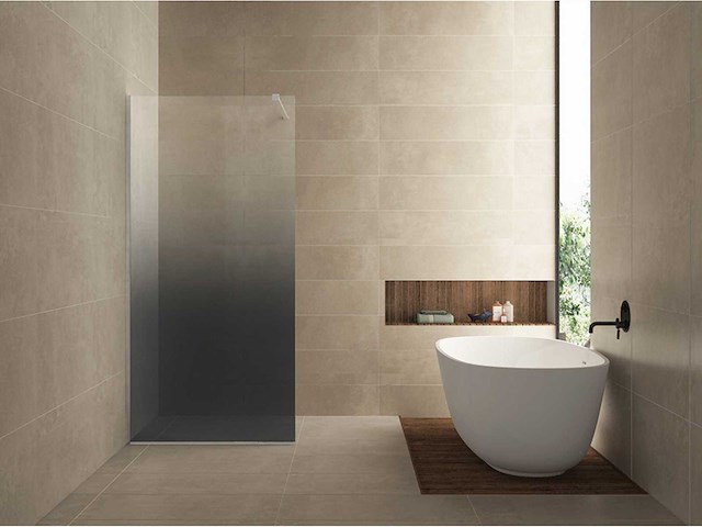 Wb - 20.3561 - glasplaat slim rook naar helder glas. 120x200 - afbeelding 1 van  3