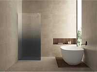 Wb - 20.3561 - glasplaat slim rook naar helder glas. 120x200