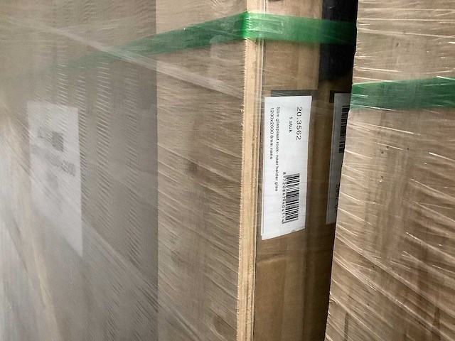 Wb - 20.3561 - glasplaat slim rook naar helder glas. 120x200 - afbeelding 2 van  3