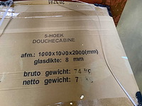 Wb - 20.3781 - douchecabine 5-hoek - afbeelding 3 van  5