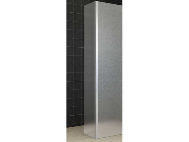 Wb - 20.4215 - 2x zijwand met hoekprofiel 35x200 cm - afbeelding 1 van  2