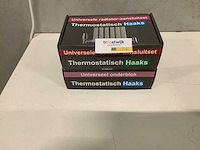 Wb - 43.3536/43.3534 - radiator onderblokken haaks chroom links (2x) - afbeelding 3 van  7