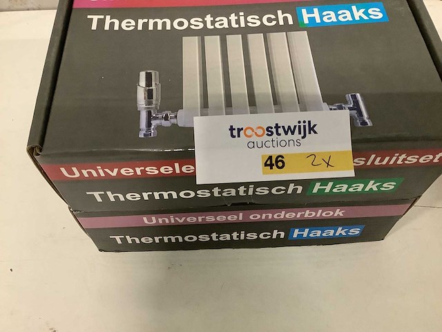Wb - 43.3536/43.3534 - radiator onderblokken haaks chroom links (2x) - afbeelding 7 van  7