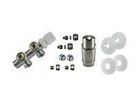 Wb - 43.3546 - radiator set onderblok haaks (rechts) 16x2,0 +15 knel - afbeelding 1 van  4