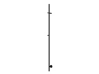 Wb - callista 41.3502 - handdoekradiator elektrisch 150 cm - afbeelding 1 van  4