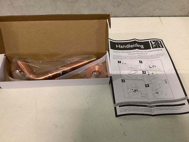 Wb - caral sophia - fonteinkraan muurbevestiging inkortbaar - afbeelding 2 van  6