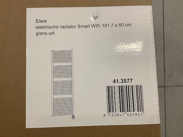 Wb - elara 41.3567 - elektrische radiator smart wifi 181,7x60 cm - afbeelding 4 van  6