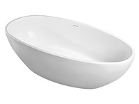 Wb - ellips 21.3670 - vrijstaand ligbad 180x90 cm - afbeelding 1 van  9