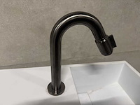 Wb - fontein solid surface 20x54x20 cm + kraan - afbeelding 6 van  7