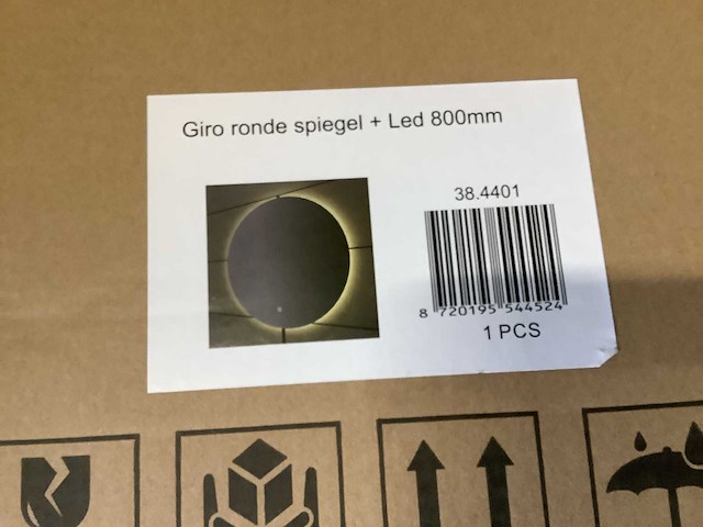 Wb - giro - spiegels 80 cm doorsnee (5x) - afbeelding 3 van  4