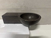 Wb - hardstenen fontein 23x40x10 cm - afbeelding 1 van  4