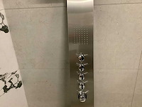 Wb - huron 29.3751 - douchekolom rvs met thermostatische kraan - afbeelding 3 van  9