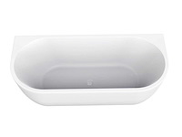 Wb - liora 21.3672 - half vrijstaand bad1 80x80 cm - afbeelding 1 van  8