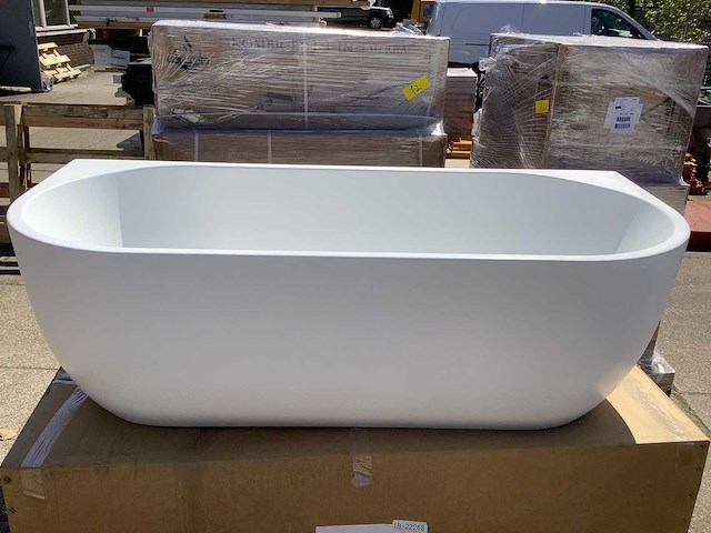 Wb - liora 21.3672 - half vrijstaand ligbad 180x80 cm - afbeelding 3 van  10