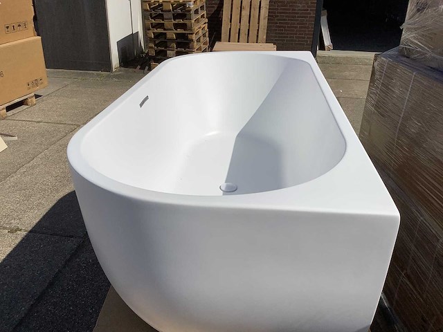 Wb - liora 21.3672 - half vrijstaand ligbad 180x80 cm - afbeelding 5 van  10