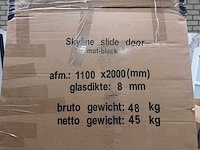 Wb - skyline nis schuifdeur - 20.3731 - douchedeur - afbeelding 2 van  3