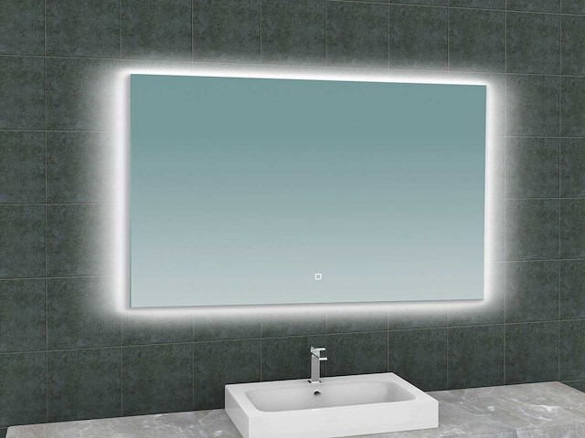 Wb - soul 38.4186 - spiegel rechthoek +led, dimbaar en verwarming 120x80 cm - afbeelding 1 van  5