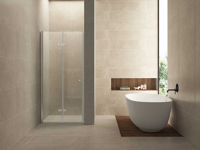 Wb - vouwbare nisdeur 80x202cm - 20.3720 - douchedeur - afbeelding 1 van  3