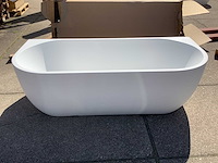 Wb - zenn 21.3672 - half vrijstaand ligbad 180x80 cm - afbeelding 2 van  9