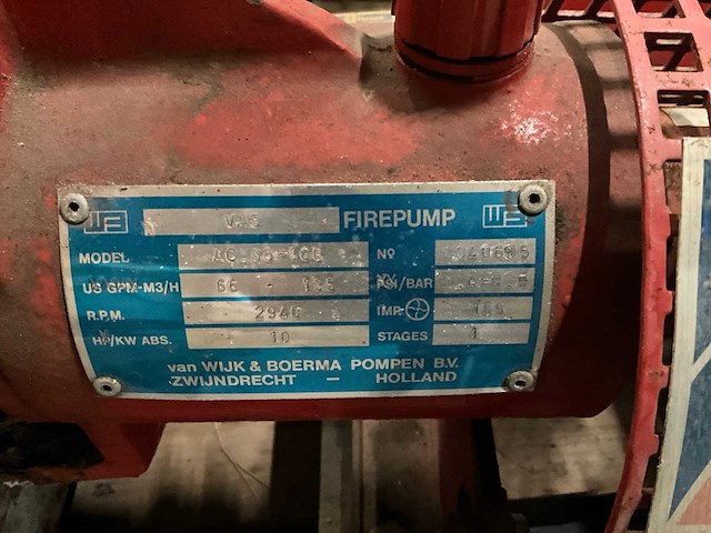 Wb firepacks ac 65-160 elektrische sprinkler/bluswaterpompinstallatie. - afbeelding 5 van  14