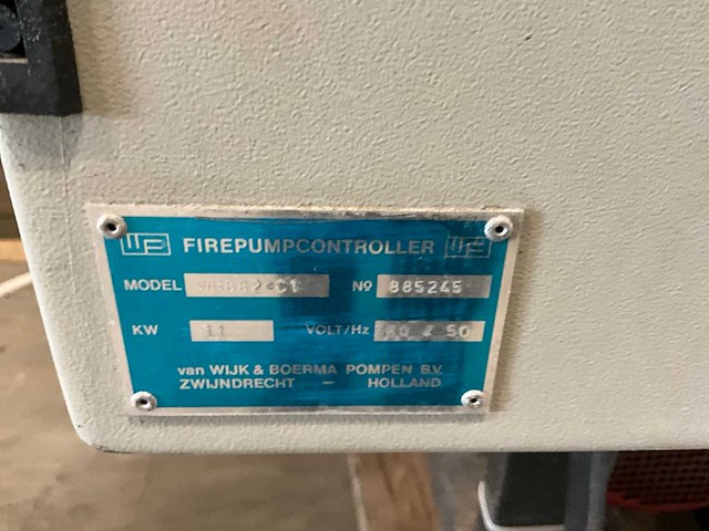 Wb firepacks ac 65-160 elektrische sprinkler/bluswaterpompinstallatie. - afbeelding 6 van  14