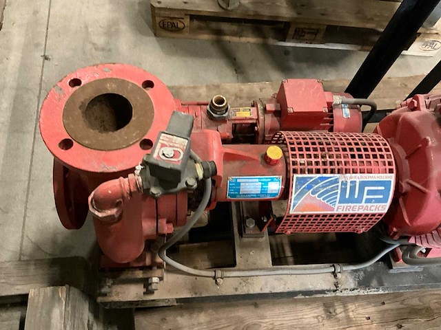 Wb firepacks ac 65-160 elektrische sprinkler/bluswaterpompinstallatie. - afbeelding 12 van  14