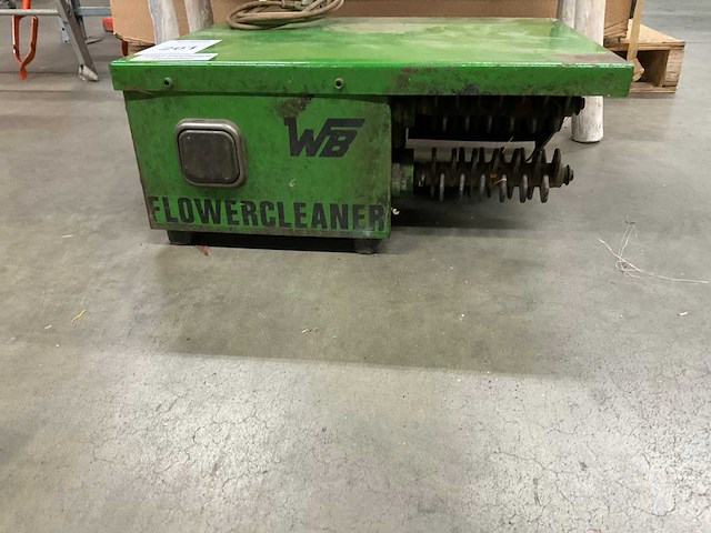 Wb flowercleaner ontbladermachine - afbeelding 3 van  4