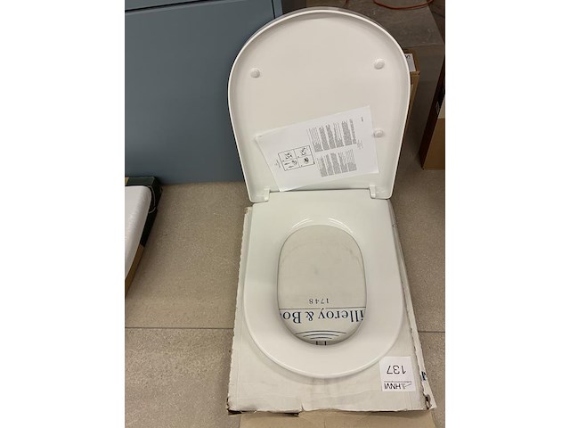 Wc bril villeroy & boch. - afbeelding 2 van  2
