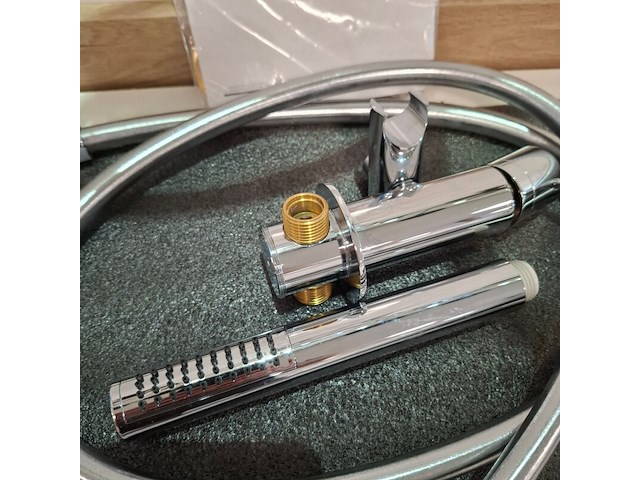 Wc douche-set supergrif, afternoon, chroom - afbeelding 2 van  2