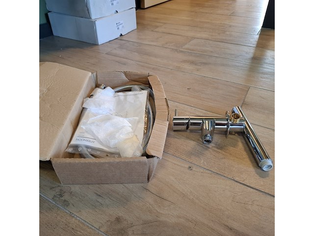 Wc-douche supergrif, chroom - afbeelding 1 van  6