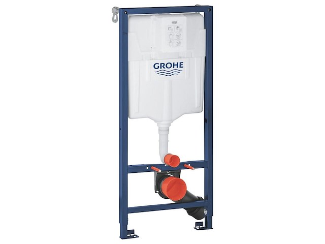 Wc-element met inbouwreservoir en wandbevestiging, grohe, rapid sl - afbeelding 1 van  5