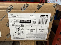Wc-element met inbouwreservoir en wandbevestiging, grohe, rapid sl - afbeelding 3 van  5